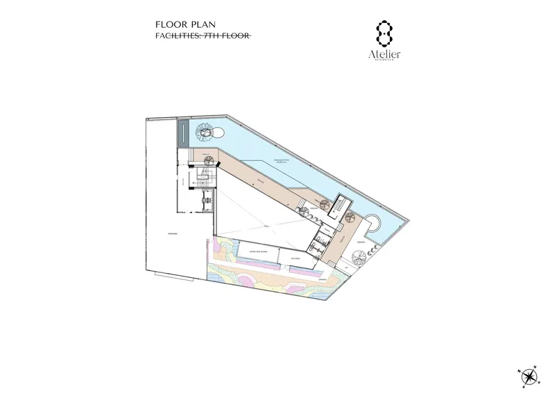 8 Atelier Residence, floor plan