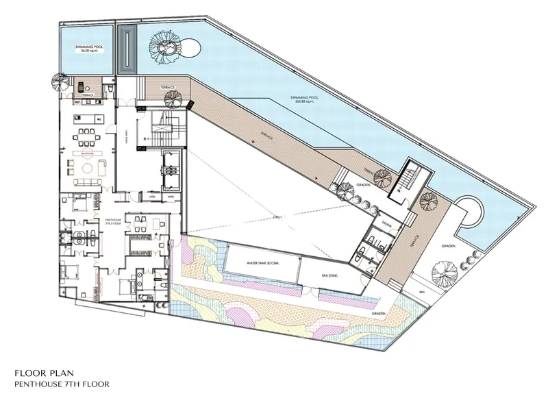 8 Atelier Residence, floor plan