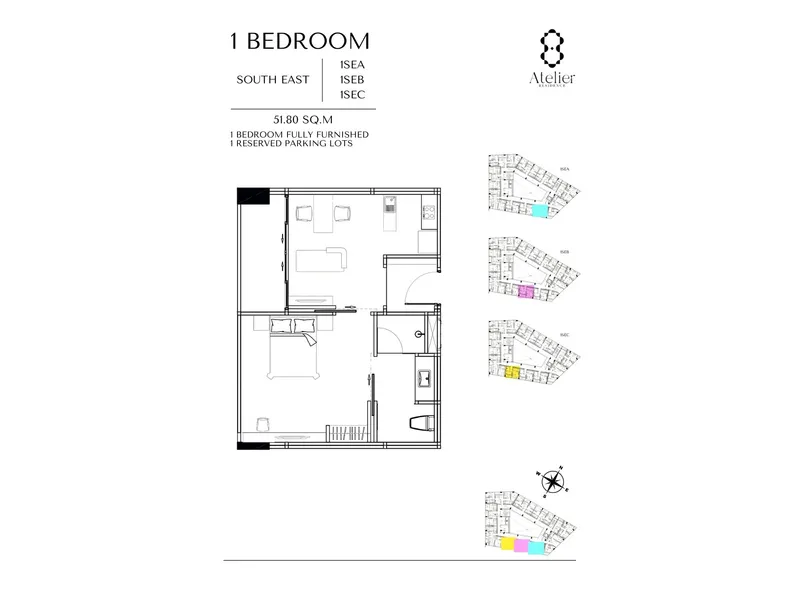 8 Atelier Residence, floor plan