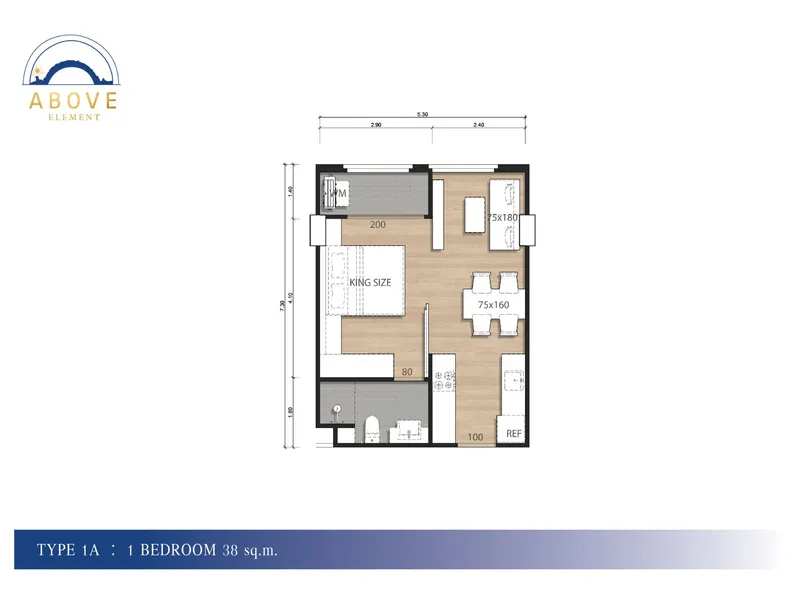 Above Element, floor plan