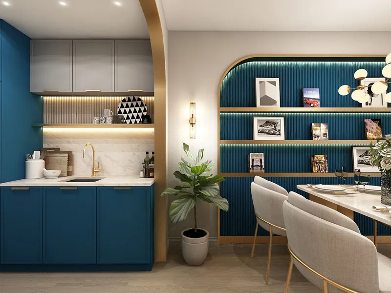 Above Element, interior