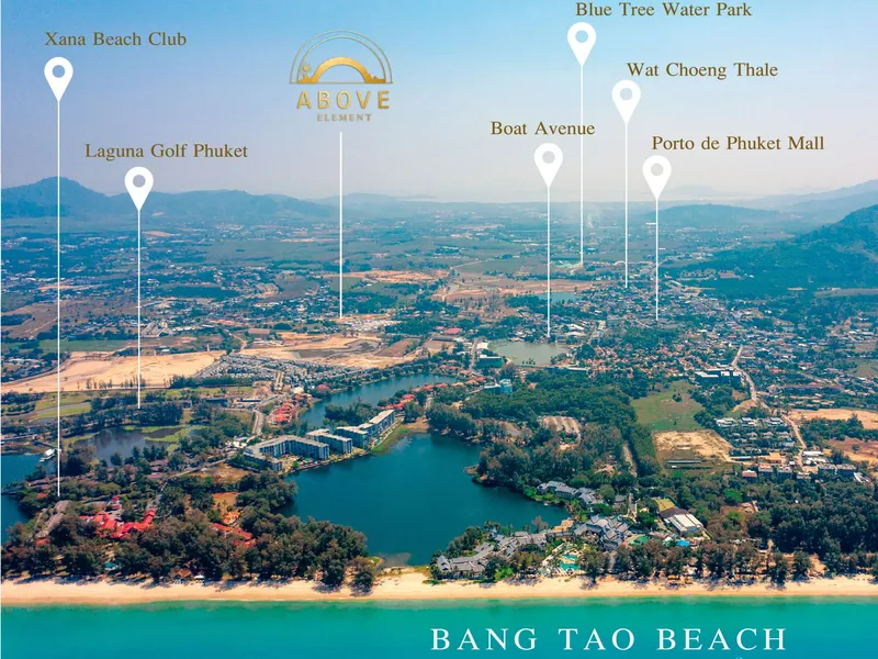 Apartment 1-bedroom 38 sqm in Above Element (Bang Tao) · Development floor plan
