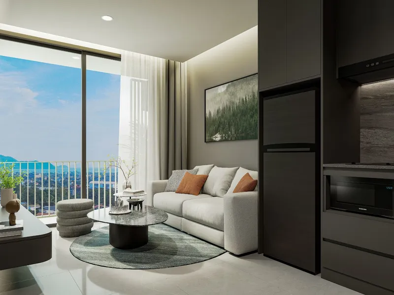 Studio 29 sqm in Aceller Hotel & Residence (Chalong) · interior