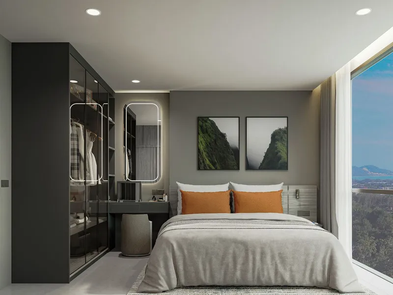 Studio 29 sqm in Aceller Hotel & Residence (Chalong) · interior