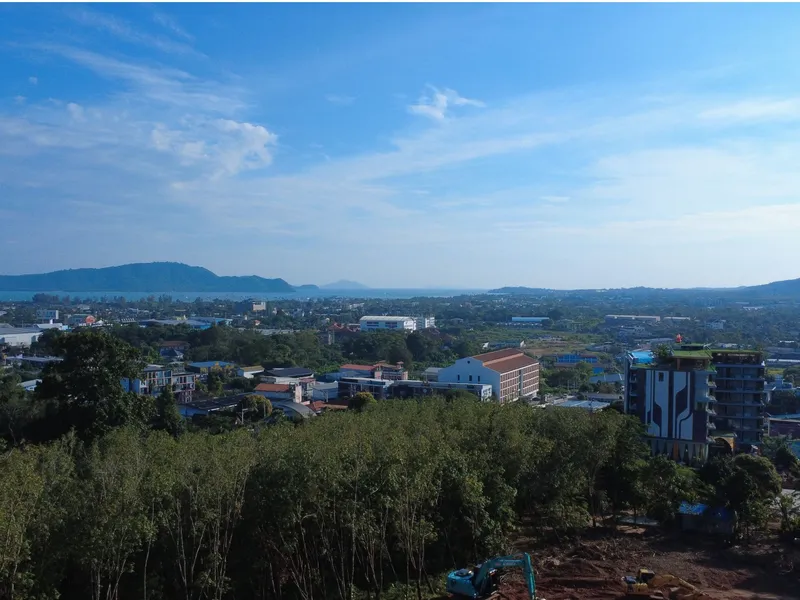 Studio 29 sqm in Aceller Hotel & Residence (Chalong) · aerial view