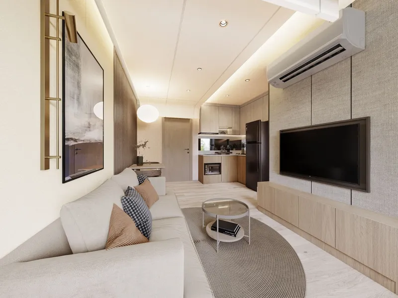 Studio 27 sqm in Arise Vibe (Thalang) · interior