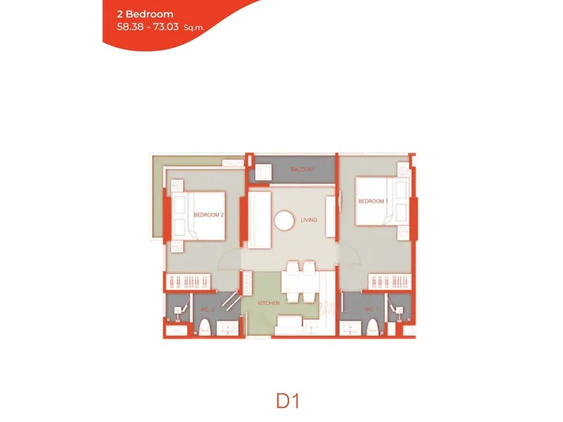 Arise Vibe, floor plan