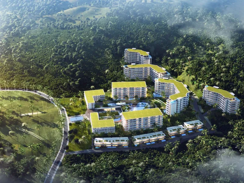 Apartment 2-bedroom 75 sqm in AYANA Heights (Layan) · aerial view