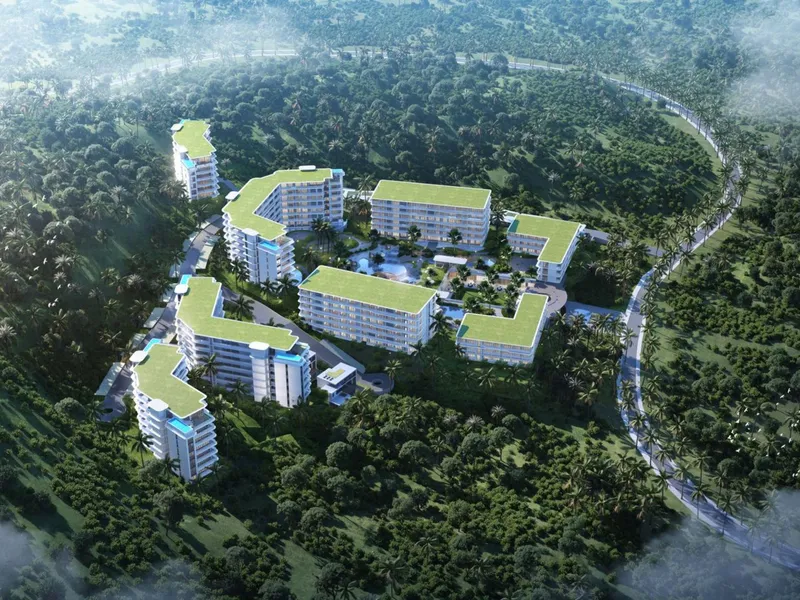 Apartment 2-bedroom 75 sqm in AYANA Heights (Layan) · aerial view