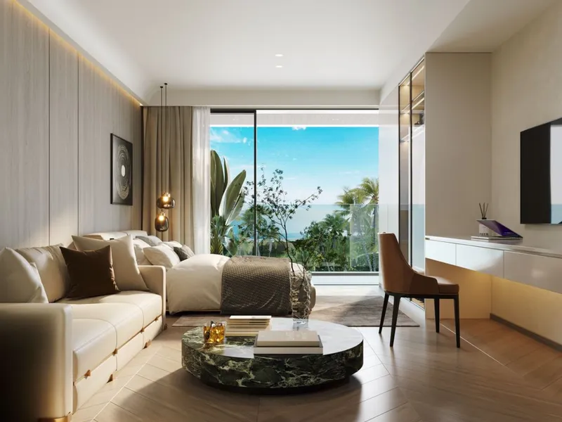 Apartment 2-bedroom 75 sqm in AYANA Heights (Layan) · Developer render