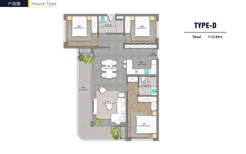 AYANA Heights, floor plan