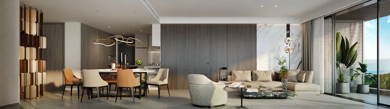 Apartment 2-bedroom 75 sqm in AYANA Heights (Layan) · Developer render