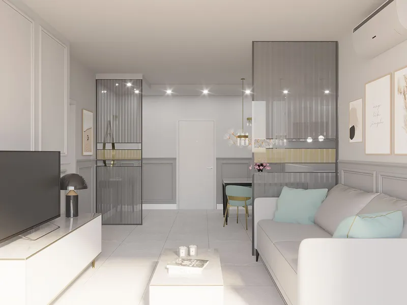 Studio 44 sqm in Babylon Sky Garden 2 (Rawai) · interior