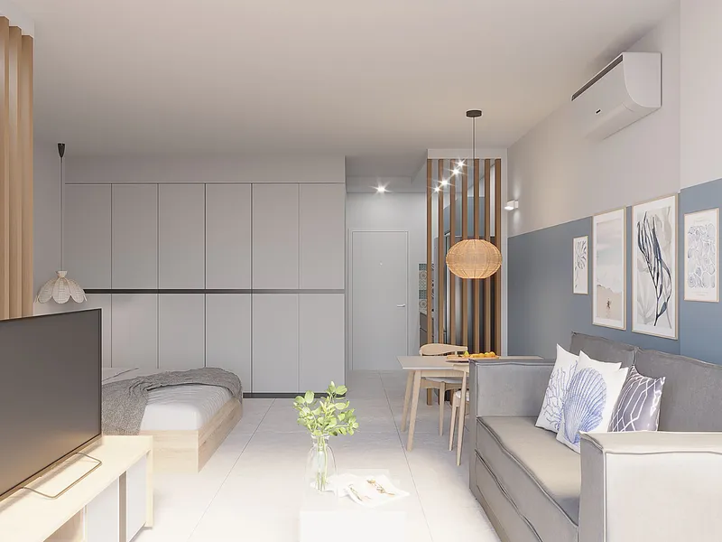 Studio 44 sqm in Babylon Sky Garden 2 (Rawai) · interior