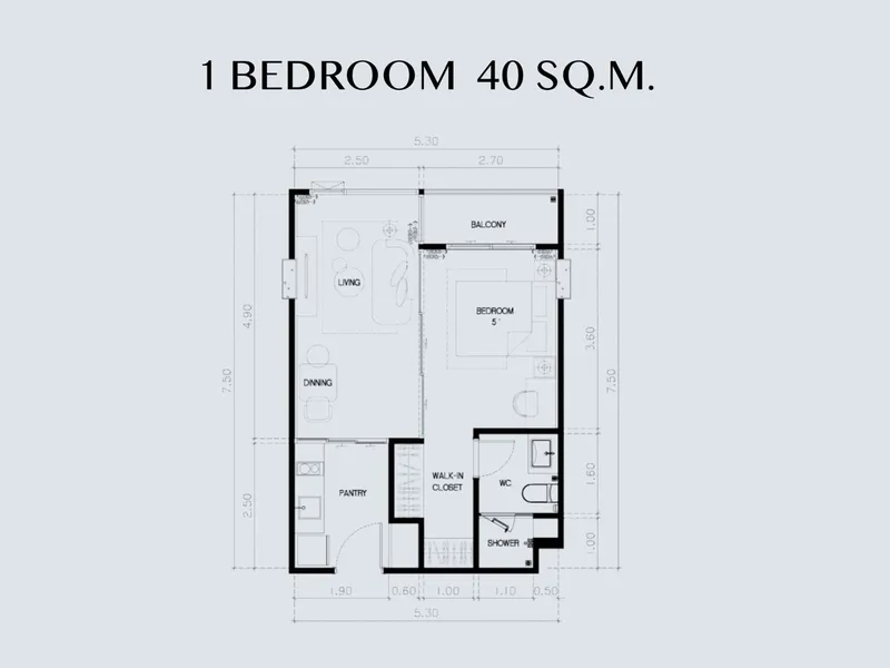 Bellevue Beachfront, floor plan