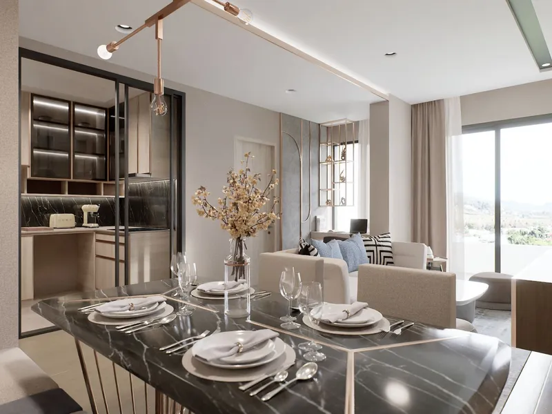 Studio 35 sqm in Bellevue Lagoon (Bang Tao) · interior