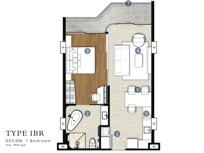 Botanica Hythe, floor plan