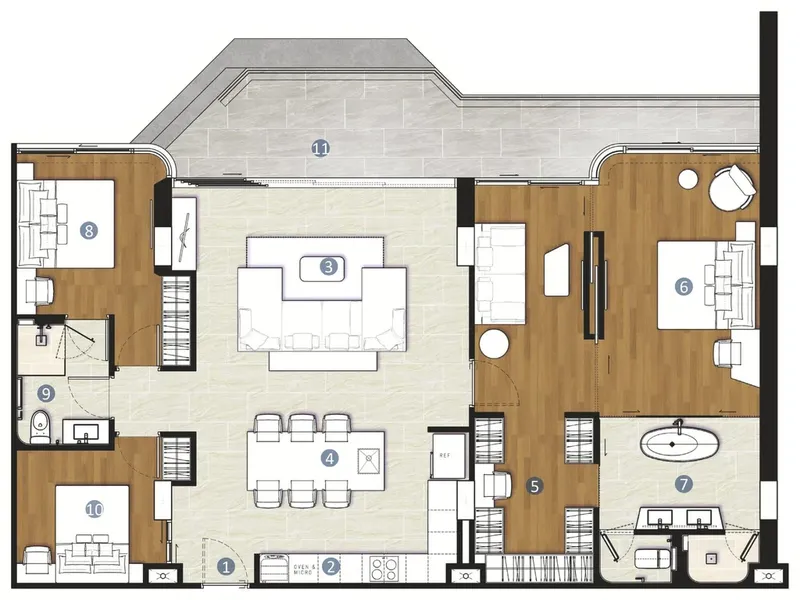 Botanica Hythe, floor plan