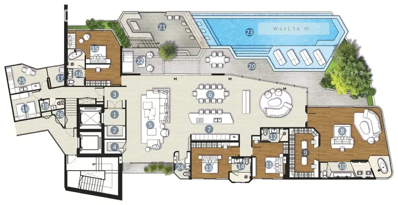 Botanica Hythe, floor plan