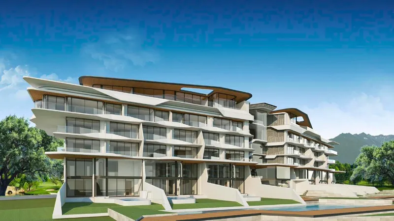 Apartament 2 sypialnie 85 m² – Botanica Hythe (Bang Tao) · Wizualizacja dewelopera