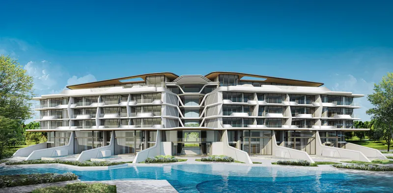 Apartament 2 sypialnie 85 m² – Botanica Hythe (Bang Tao) · Wizualizacja dewelopera