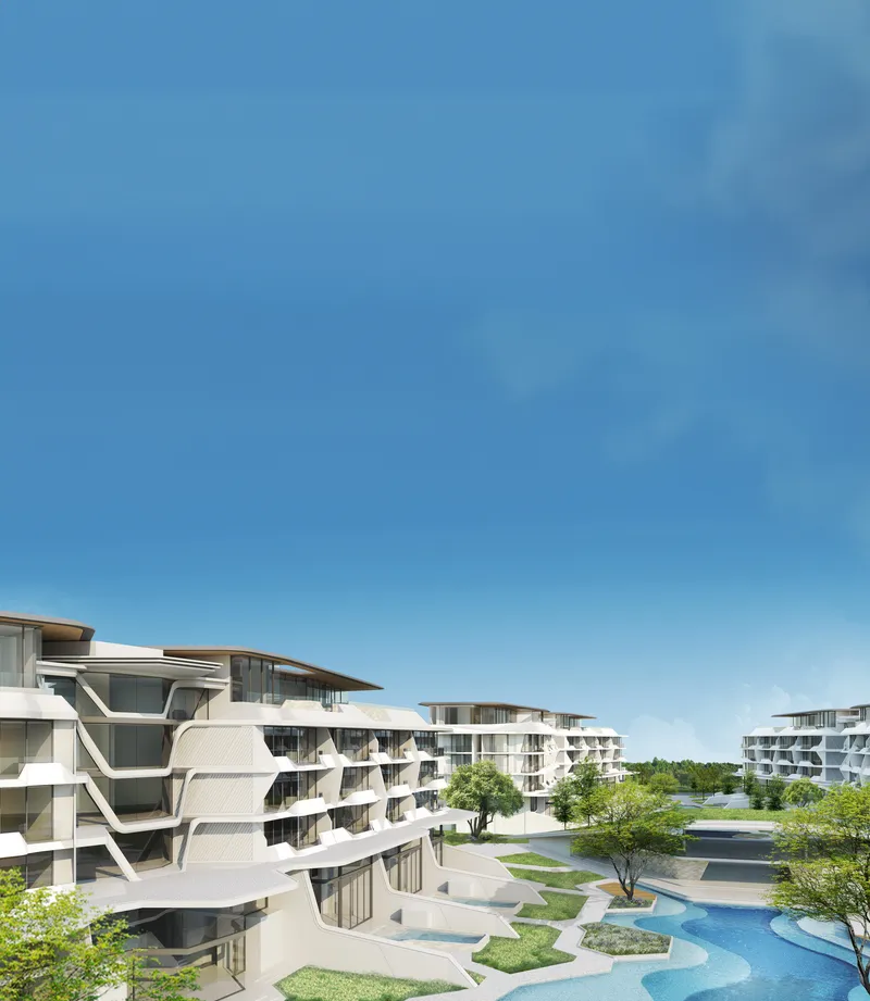Apartament 2 sypialnie 85 m² – Botanica Hythe (Bang Tao) · Wizualizacja dewelopera