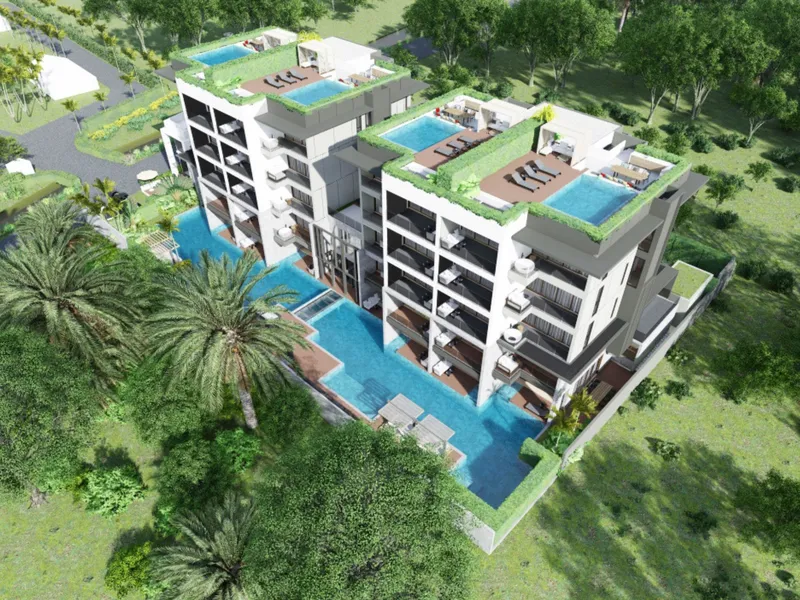 Apartment 1-bedroom 61 sqm in Bright Phuket (Bang Tao) · exterior