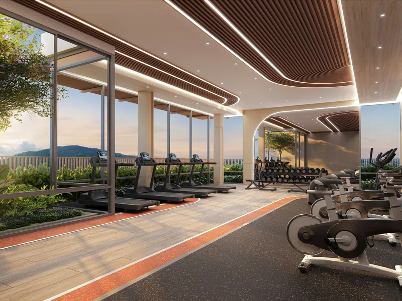 Apartment 1-bedroom 40 sqm in Canvas (Bang Tao) · gym