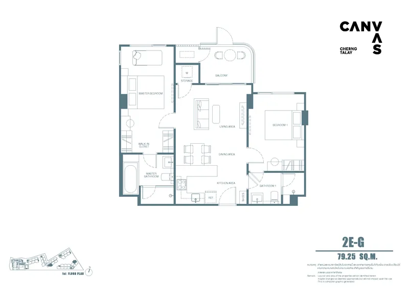 Canvas, floor plan