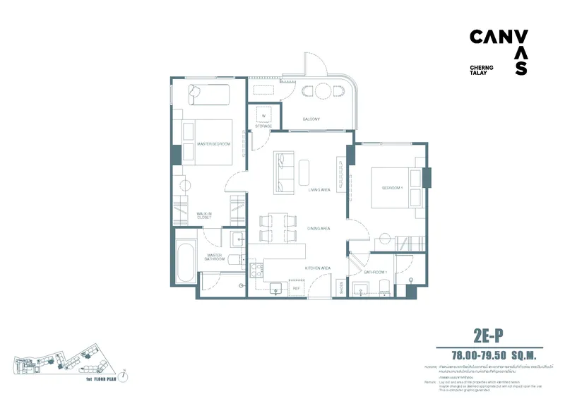 Canvas, floor plan