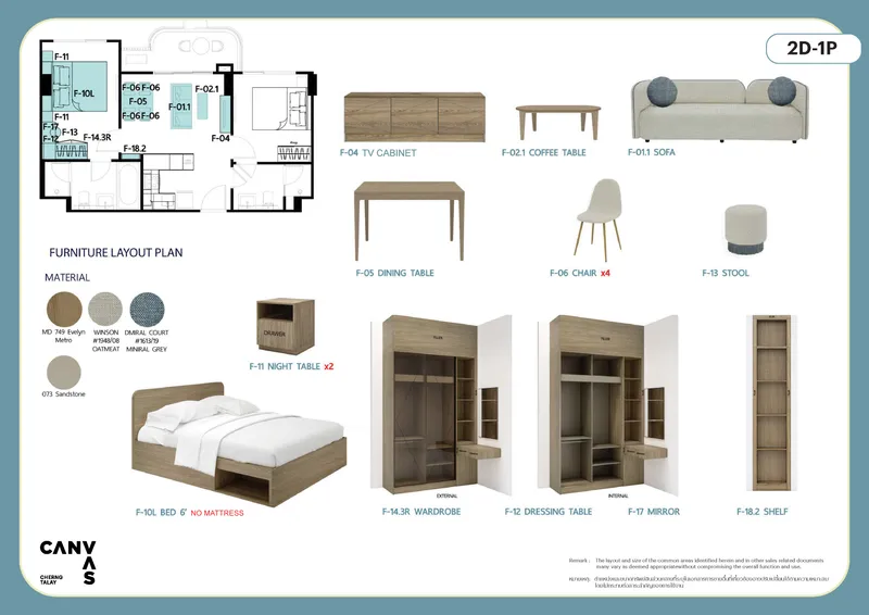 Canvas, floor plan