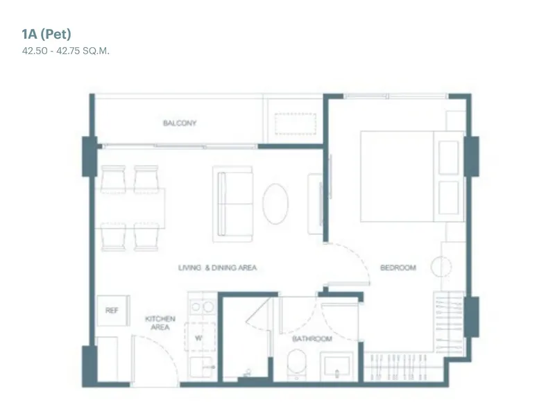 Canvaz Palette Cherngtalay, planimetria