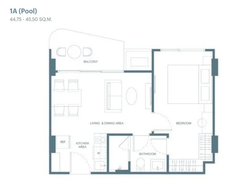 Canvaz Palette Cherngtalay, planimetria
