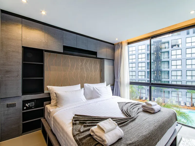 Apartment 1-bedroom 34 sqm in Citygate Phuket (Kamala) · bedroom