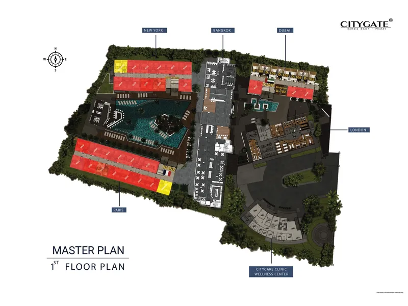 Apartment 1-bedroom 34 sqm in Citygate Phuket (Kamala) · photo