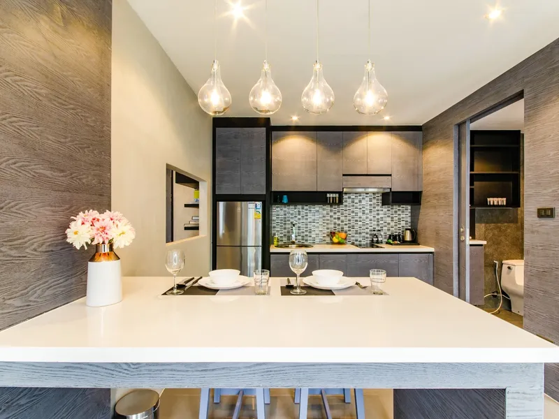 Apartment 1-bedroom 34 sqm in Citygate Phuket (Kamala) · kitchen