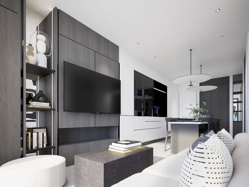Apartment 1-bedroom 46 sqm in Citygate2 De Phuket (Kamala) · interior
