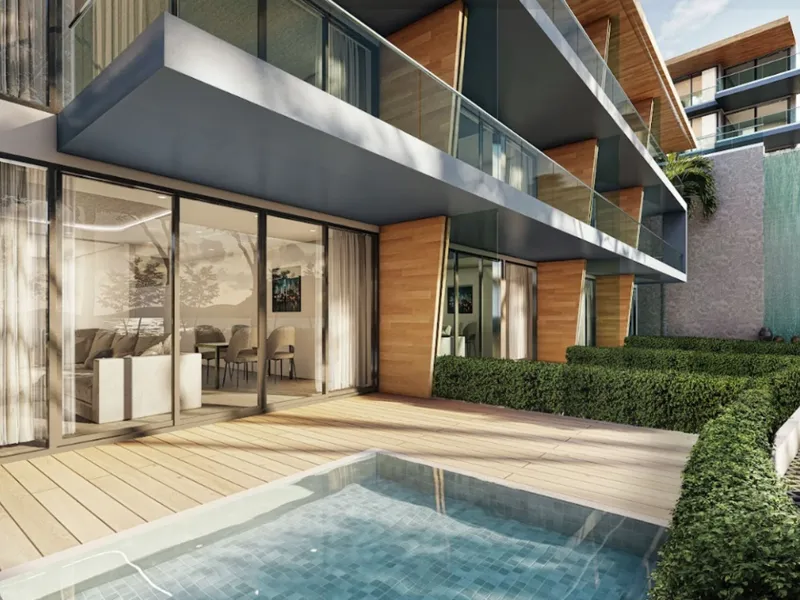 Apartment 1-bedroom 47 sqm in The Coral Beach Oceanview Resort (Patong) · exterior
