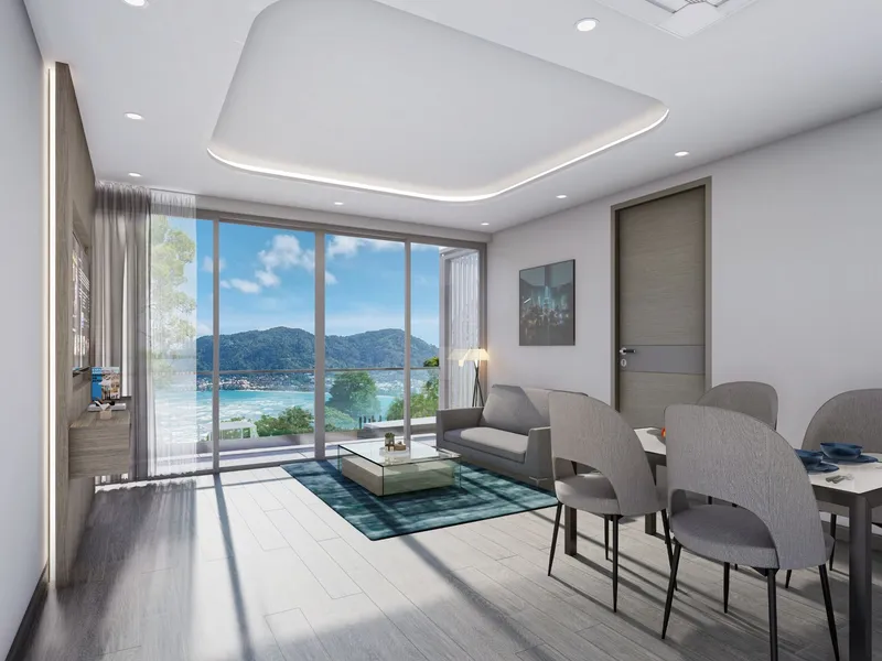 Apartment 1-bedroom 47 sqm in The Coral Beach Oceanview Resort (Patong) · interior
