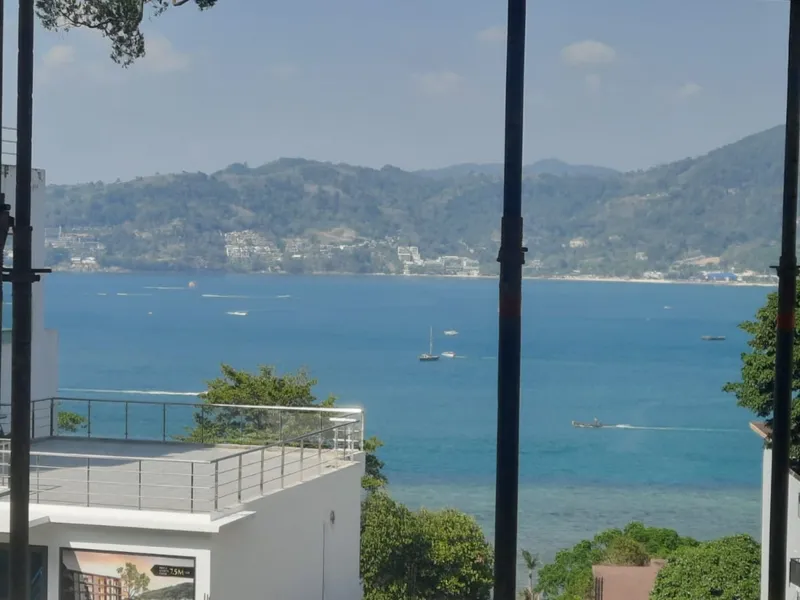 Apartment 1-bedroom 47 sqm in The Coral Beach Oceanview Resort (Patong) · aerial view