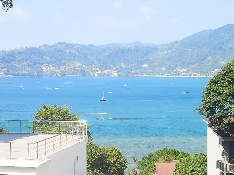 Apartment 1-bedroom 47 sqm in The Coral Beach Oceanview Resort (Patong) · aerial view