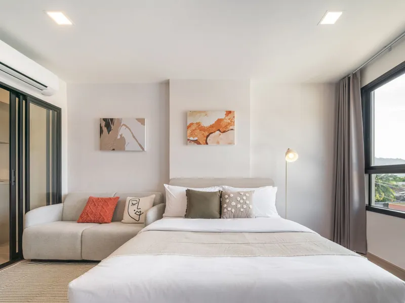 Apartment 1-bedroom 28 sqm in DCondo Reef (Kathu) · interior