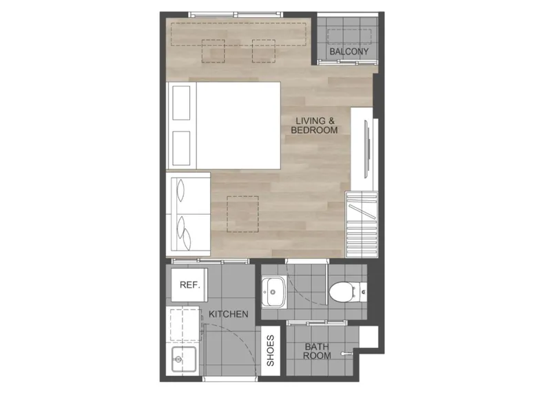 DCondo Reef, floor plan