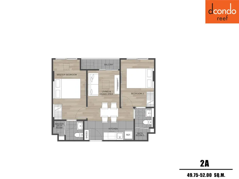 DCondo Reef, floor plan
