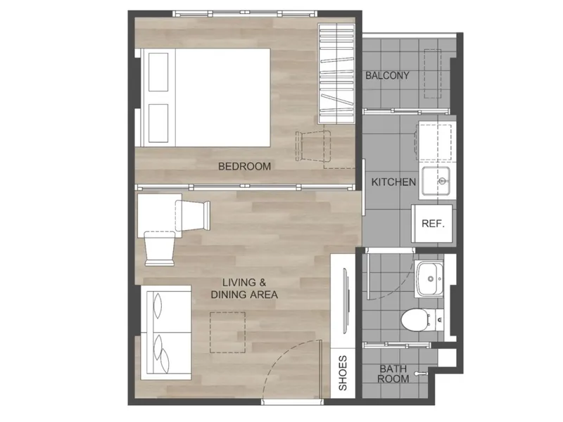 DCondo Reef, floor plan