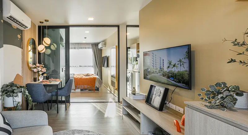 Apartment 1-bedroom 28 sqm in DCondo Reef (Kathu) · photo