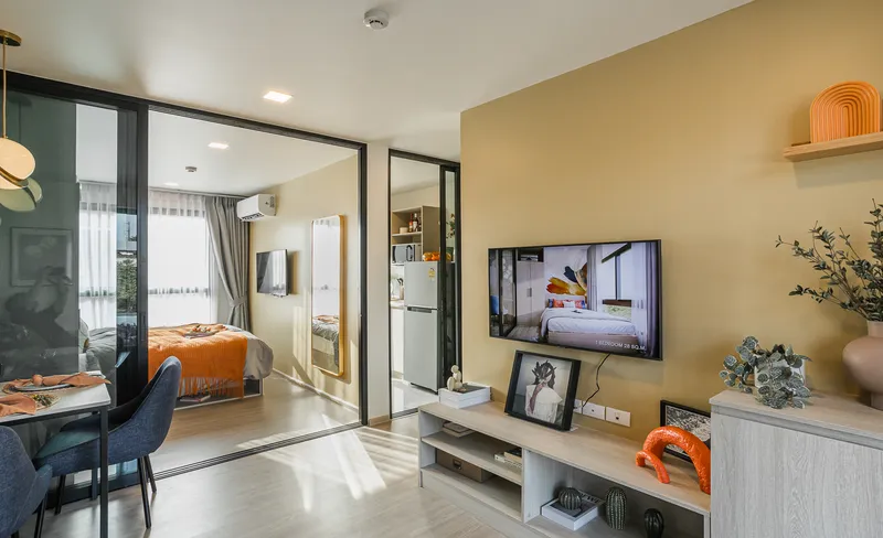 Apartment 1-bedroom 28 sqm in DCondo Reef (Kathu) · photo