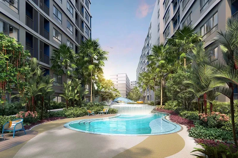 Apartment 1-bedroom 28 sqm in DCondo Reef (Kathu) · photo