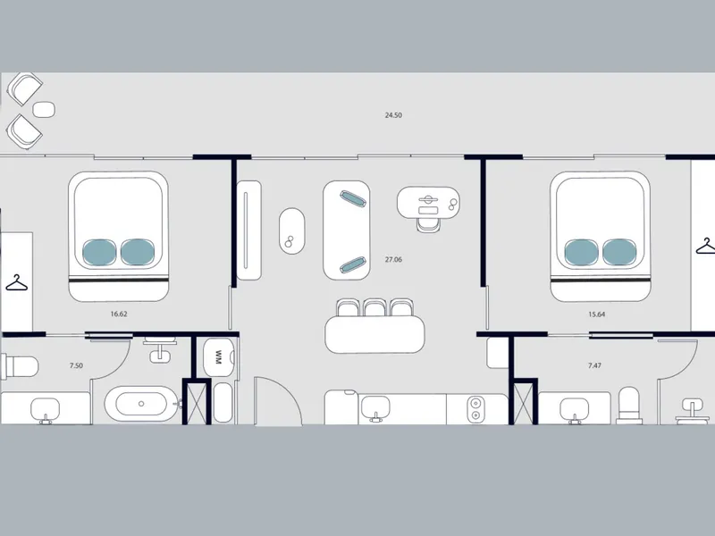 Essence, floor plan