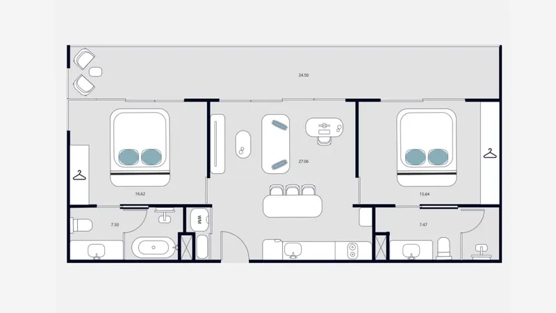Essence, floor plan